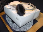 Schaefer Molded Clothes Dryer Vent Brush 37410M, Length 10, Feet Inch Dia New!. Fixed Price $18.95.