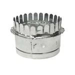 Starting Collar 18 Galvanized Steel Hvac Duct Transition Flex Pipe Plenum. Fixed Price $28.65.