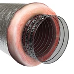 Imperial R6.0 25 Ft. X 8 In. Silver Poly Duct. Fixed Price $70.70.