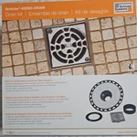 Schluter Kerdi Drain Kit Stainless Steel. Fixed Price $95.00.