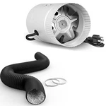 Ipower Inline Booster 4'' Low Noise And Flexible Inch Fan+ducting. Fixed Price $48.30.