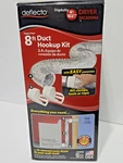 Deflect-o 8 Ft. X 4 In. Silver/white Aluminum/plastic Dryer Vent Kit New. Fixed Price $21.95.