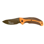 Kershaw Buck Commander Lonerock Folding Knife 1898ORBRNBCX With Drop Point Blade. Fixed Price $41.00.