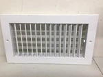Accord Ventilation White Steel Sidewall/ceilling Register (12 X 6IN). Fixed Price $10.00.