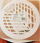 Saba Home Decor 10" Round Air Vent Grille White Acrylic Wall & Ceiling Cover. Fixed Price $25.00.