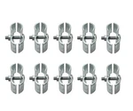 Dailydanny 10 Set 1-3/8" Chain Link Fence Panel Clamps Dog Kennel Hardware. Fixed Price $53.14.