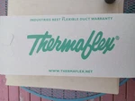 Thermaflex 4" 25' Insulated Flexible Air Duct KMR4.2 Silver Hvac New Oib. Fixed Price $119.00.