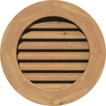 Ekena Millwork 24" Round Gable Vent Cedar Functional Louver Unfinished Usa New. Fixed Price $118.96.
