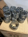 Hvac Duct Pipe Collar, Crimped, Galvanized, 30 Gauge. Fixed Price $10.75.