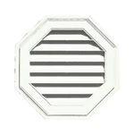 Builders Edge 120012222123 Gable Vent, Octagon, White, 22-IN. Quantity. Fixed Price $80.87.