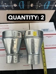 Nos 2-PACK Lot Imperial Duct Pipe Reducer Increaser Crimp 30 Gauge GV0780. Fixed Price $38.62.