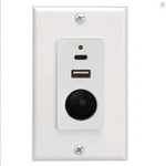 Wall Mount Charger W/ 12V Vpa Socket, Usb A/c And Plate. Fixed Price $27.95.
