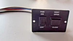*new* Fan-tastic Vent Switch Panel Black On/off Open/close Rv Camper. Fixed Price $13.00.