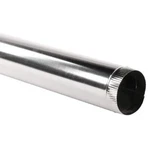 Master Flow 4 In Round Metal Duct Pipe Galvanized Steel Snap Lock 30 Gauge 2FT. Fixed Price $10.94.