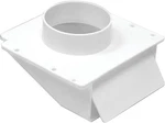 143W Plastic Soffit Exhaust Dryer Vent With Damper, 4", White. Fixed Price $19.80.
