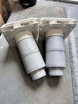 2 Pack Mid-america Intake/exhaust Master 3" Pipe 7.5" White Vent Cover. Fixed Price $19.99.