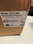 Fantech Model: Dlx 200 Exhaust Kit: Two-port Bath New In Box. Fixed Price $575.00.