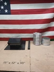 Broan Nutone RVK1A Roof Ducting Vent Kit For Exhaust Fan New Open Box. Fixed Price $24.99.