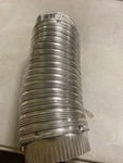 Everbilt MFX42CULXHD 4"X2' Aluminum Dryer Vent Duct With Collars. Fixed Price $14.04.