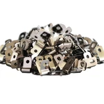 100 Pcs Fence Wire Clamps For 2-6 Gauge Fencing,. Fixed Price $14.35.