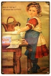 Vintage Style Metal Sign This Way We Wash 12X18. Fixed Price $34.16.