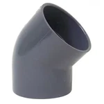Plastic Supply PVCED04 45 Degree Elbow, In Duct Dia, Type Pvc, 7-1/8". Fixed Price $52.16.