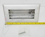 Airguide 8-3/4" X 4-3/4" Single Deflection Supply Register W/ Ob Damper Anodized. Fixed Price $24.99.