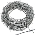 Real Barbed Wire 50FT 18 Gauge - Great For Crafts, Fences, And Critter Deterr.... Fixed Price $21.07.
