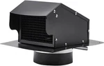 6" Galvanized Steel Roof Vent Cap With Mesh Screen For Chimney/stove Pipe Black. Fixed Price $37.19.