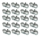 Plutreas 1-3/8" Chain Link Fence Panel Clamps Dog Kennel Round Pack. Fixed Price $91.07.