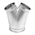 Nordfab 8040200183 Round 4"DIA 8"L 60 Degrees Gsteel Wye Branch, In Duct. Fixed Price $258.99.