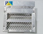 Drainable Blade Louver; Greenheck, ESD-435, 11.75 X. Fixed Price $165.00.