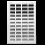 16 X 25 Steel Return Air Grille For Filter-easy Plastic Tabs Removable. Fixed Price $75.98.
