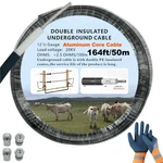 12 Gauge- 164 Ft Electric Fence Double Insulated Wire Underground,. Fixed Price $69.02.