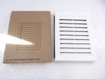 Alcoa Home Exteriors RECTGV1824 18" 24" White Rectangular Gable Vent. Fixed Price $72.99.