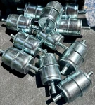 Pack Of 10 3/8" Universal Metal Fuel Filter Car Truck Replaces Fram G15. Fixed Price $29.90.