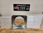 12"X12" Hvac Return Air Kit, Grille, Metal Box, 8" COLLAR,1 Filter.. Fixed Price $175.00.
