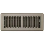 Truaire 4-INCH 12-INCH Floor Supply Grill Register Brown ( 150MB/04X10). Fixed Price $18.79.