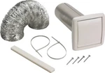 Broan WVK2A Wall Vent Kit, 5' Of 4" Flexible Aluminum Duct, Louvered. Fixed Price $48.46.