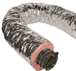 7"SILVER Quietflex Insulated Flexible Duct R6. Fixed Price $40.00.