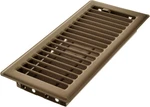 Imperial 4" X 10" Louvered Floor Register, Brown, RG2004. Fixed Price $22.75.