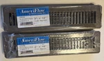 Ameri Flow Rectangle Floor Register Vent 2 X 14 In Metal Steel Brown Lot Of. Fixed Price $18.46.