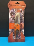 Buck Commander Kershaw 3/4-TON Hunting Knife 3.25" Ss Blade Orange Manual Open. Fixed Price $29.99.