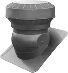 Roof Vent, 18.18 Oaw, 117 Sq-in Net Free Ventilating Area, Polypropylene, Bla. Fixed Price $135.53.
