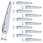 Shengyi Barbed Wire Arm Extensions For 1-3/8" Chain Link Fence, 15 Pack, Silv.... Fixed Price $103.57.