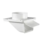 Lambro 143W 4-INCH Plastic Soffit Exhaust Dryer Vent With Damper White. Fixed Price $15.36.