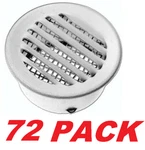 Lomanco Cv White 2" Mini Vents Ventilation System (72 Pack). Fixed Price $119.98.