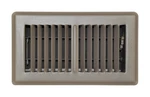 Tru Aire C150MB 04X08 Powder Coat Brown Steel 2-WAY Floor Register H In.. Fixed Price $16.48.