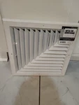 Metal-fab Direction Diffuser, 12 In, 2-WAY, Aluminum, White Sidewall Ceiling. Fixed Price $25.60.