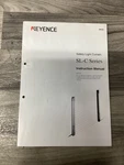 Keyence 96M1322 Instruction Manual Sl-c Series Light Curtain #107N138. Fixed Price $30.00.